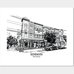 Edison - New Jersey Posters and Art